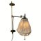Art Deco Brass Swivel Arc Wall Lamp Lantern, 1920s, Image 25