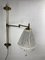 Lámpara de pared Art Déco giratoria de latón, años 20, Imagen 4