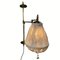 Art Deco Brass Swivel Arc Wall Lamp Lantern, 1920s 26