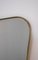 Large Mirror with Brass Frame, Italy, 1950s, Image 8