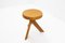 S31 Stool in Elm by Pierre Chapo, 1980s 4