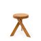S31 Stool in Elm by Pierre Chapo, 1980s, Image 2