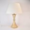 Goldene Flakes Tischlampe aus Muranoglas von Pietro Toso 4