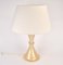 Goldene Flakes Tischlampe aus Muranoglas von Pietro Toso 5