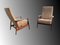 Walnut Recliner Armchairs by Milo Baughman for Thayer Coggin, Set of 2, Image 4
