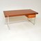 Teak and Steel Executive Desk, 1960s 2