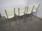 Yellow Formica Chairs, Set of 4, Image 3