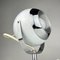 Lámpara de escritorio Eyeball blanca, Italia, años 60, Imagen 2