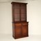 Victorian Inlaid 2-Section Bookcase, 1880s 2