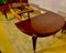 Art Nouveau Oval Dining Table in Mahogany, 1920s 14