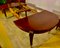 Tavolo da pranzo ovale Art Nouveau in mogano, anni '20, Immagine 14