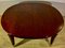 Art Nouveau Oval Dining Table in Mahogany, 1920s, Image 3