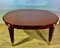 Art Nouveau Oval Dining Table in Mahogany, 1920s 1