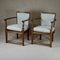 Swedish Armchairs in Pine, 1910s, Set of 2 1