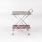 Serving Trolley in Glass and Tubular Steel, 1960s, Image 3