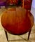 Oval Mahogany Dining Table with 3 Extensions, 1930s 6