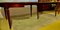 Ovaler Esstisch aus Mahagoni mit 3 Auszügen, 1930er 9