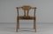 Brutalistische Stühle mit Armlehnen aus Eiche, 1960er, 4er Set 13
