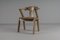 Brutalistische Stühle mit Armlehnen aus Eiche, 1960er, 4er Set 12