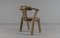 Brutalist Chairs with Oak Armrests, 1960s, Set of 4 19