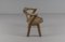 Sedie brutaliste con braccioli in quercia, anni '60, set di 4, Immagine 16