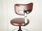 Chrome Plated Metal and Skai Swivel Stool from Velca, 1970s 6