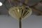 Lámpara de araña Art Nouveau / Art Déco atribuida a Wiener Werkstätte, Austria, años 20, Imagen 7