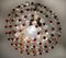 Lámparas de techo vintage de cristal de Murano, años 50. Juego de 2, Imagen 5
