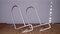 Fermalibri bianchi di Nisse Strinning per String, anni '60, set di 2, Immagine 1
