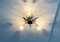 Lampada da soffitto floreale di Emil Stejnar per Rupert Nikoll, Austria, anni '50, Immagine 7