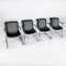 Penelope Chairs by Charles Pollock for Castelli, 1980s, Set of 4, Image 12
