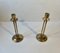 Scandinavian Art Noveau Candlesticks in Brass, 1920s, Set of 2 4