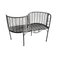 Wrought Iron Love Seat, 1950s, Image 4