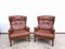 Mid-Century Lounge Chairs in Leather, Set of 2, Image 12