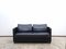 FSM Pool Sofa in Black Leather by Jan Armgardt for de Sede 1