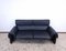 DS 2011 Two-Seater Sofas in Black Leather from de Sede, Set of 2 7