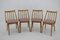 Antonin Suman Beech Dining Chairs, 1970s, Set of 4, Image 3