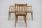 Antonin Suman Beech Dining Chairs, 1970s, Set of 4 9