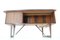 Boomerang Desk in Palisander Hedensted Furniture Factory attributed to Peter Løvig Nielsen for Løvig 12