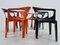 Mid-Century Stackable Chairs by Henry Massonnet, France, 1972, Set of 5 12