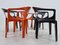 Stapelbare Mid-Century Stühle von Henry Massonnet, Frankreich, 1972, 5er Set 12