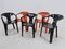 Mid-Century Stackable Chairs by Henry Massonnet, France, 1972, Set of 5 4