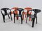 Mid-Century Stackable Chairs by Henry Massonnet, France, 1972, Set of 5, Image 4