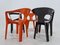 Mid-Century Stackable Chairs by Henry Massonnet, France, 1972, Set of 5 10