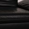 Rivoli 2-Sitzer Sofa aus schwarzem Leder von Koinor 3