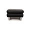 Rivoli Pouf in Black Leather from Koinor, Image 7