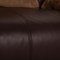 Model 6300 Sofa 3-Seater Sofa in Brown Leather from Rolf Benz 3