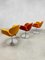 Little Tulip Swivel Chairs by Pierre Paulin for Artifort, the Netherlands, 1980s, Set of 3 7