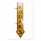 Large Kodaks Flag Sign in Enameled Sheet Metal, 1930s 2