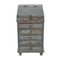 Patinated Wooden Checkout Cabinet, Image 3